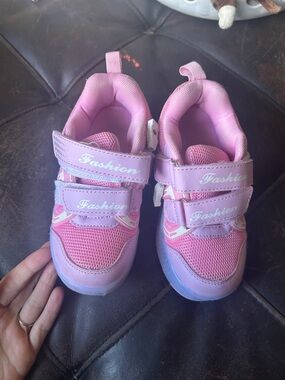 Kids' Pink Rollerskate Shoes